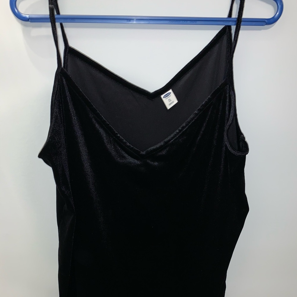 Old navy tank top velvet